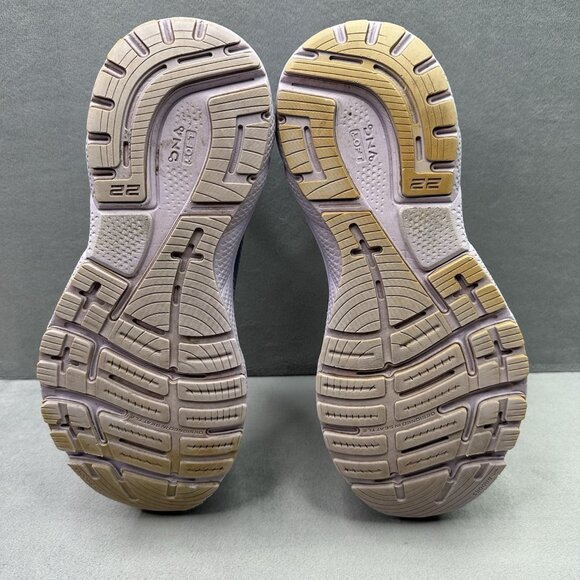 Womens Size 7.5 (B) Brooks Adrenaline GTS 22 Shoes Purple/Lilac Running Sneakers - Picture 7 of 8